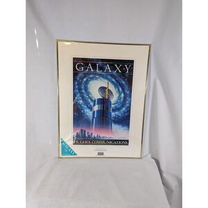 1983 - GALAXY (1) - SATELLITE - Hughes Communications Poster Print  - 18" x 24"